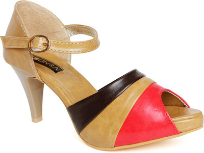 

Vendoz Women Beige Heels