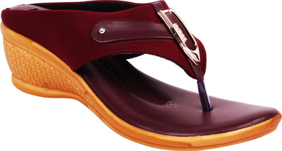 

Footshez Women Cherry Wedges