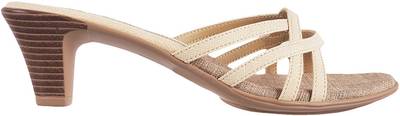 Mochi Women 20,Beige Heels