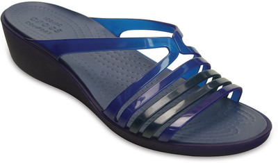 

Crocs Women Blue Wedges