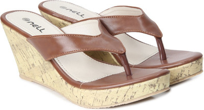 Nell Women TAN Wedges
