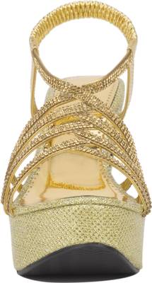 Rialto Women Golden Heels