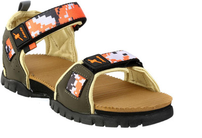 

Sparx Men Olive Orange Sandals