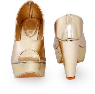 CatBird Women Golden Heels