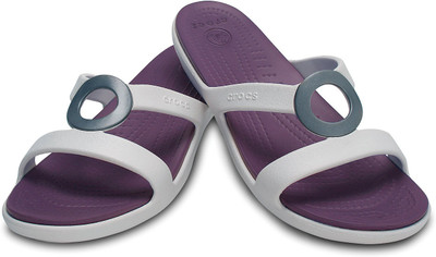 

Crocs Women Off white Sports Sandals