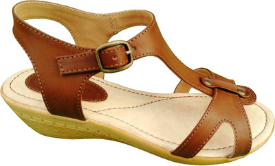 

le signore Women Brown Wedges