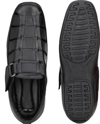 HNT Men Tan Sandals