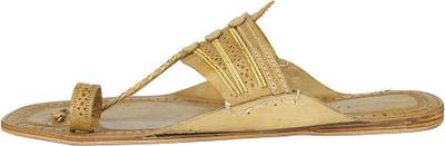 eKolhapuri Men Yellow Sandals