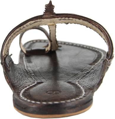 eKolhapuri Men Dark Brown Sandals