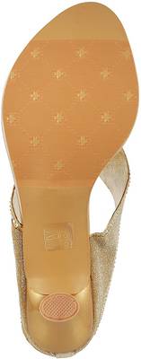 Metro Women Gold Heels