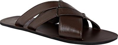 Shoe Bazar Men Brown Sandals