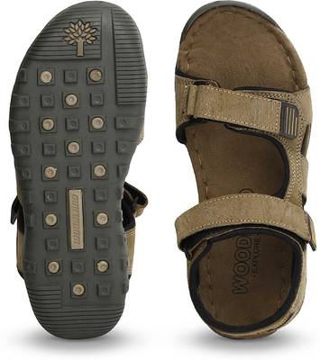 Woodland men hotsell khaki sports sandals