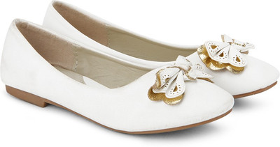 

KITTENS Girls Peep Toes(White