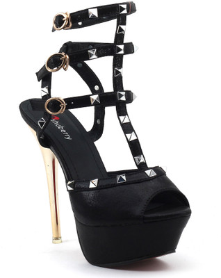

Shuberry Women Black Heels