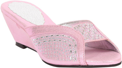 

Adorn Women Pink Wedges