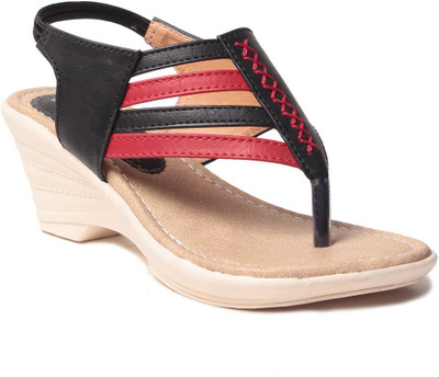 

MSC Women Black Wedges