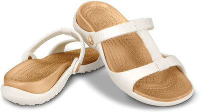 

Crocs Women Off white Sports Sandals