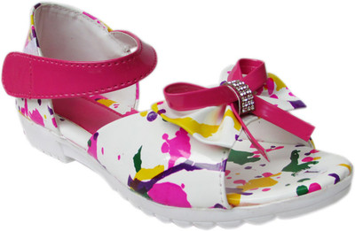 

Cutie & Brat Girls Strappy Sandals(White
