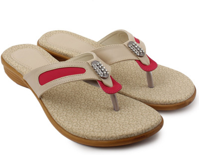 

Shezone Women Cream Flats