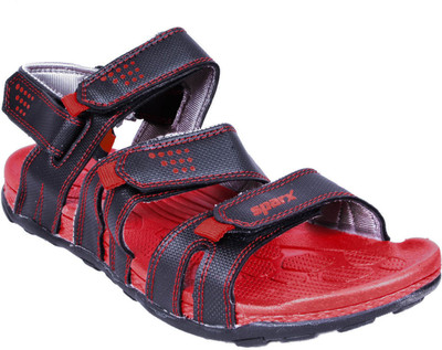 

Sparx Men Black Red Sandals