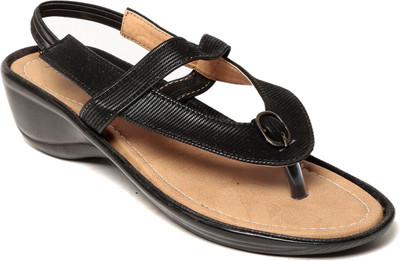 

Adorn Women Black Wedges