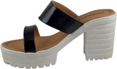 Leatherwood1 Women Black Heels