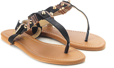 10% OFF on Tresmode Women Black Flats