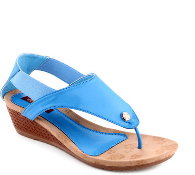 

Shuz Touch Women Blue Wedges