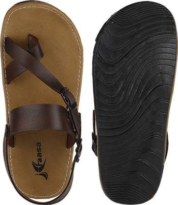 Kraasa Men Tan Sandals