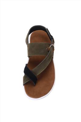 Shoegaro Men Tan Sandals