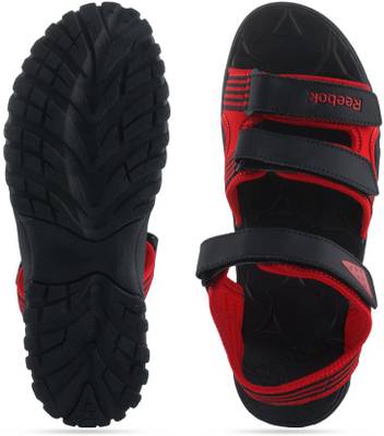 Reebok Men BLACK/RED Sports Sandals