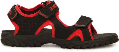 Reebok Men BLACK/RED Sports Sandals