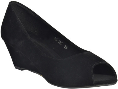 

Shuberry Women Black Wedges