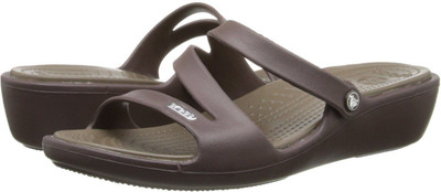 

Crocs Women Brown Flats