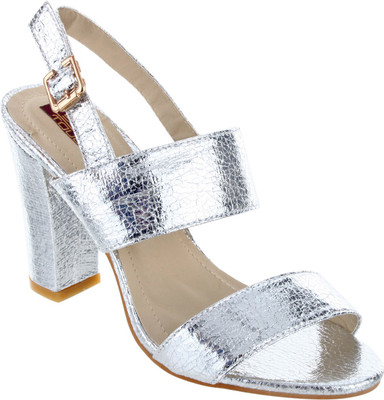 

Shuz Touch Women SILVER Heels