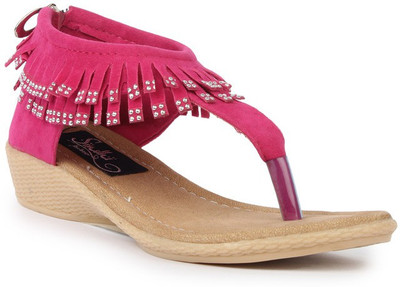 

Sindhi Footwear Girls Sports Sandals(Pink