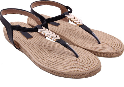 Royal Collection Women Black Flats