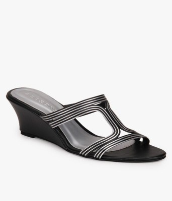 

Addons Women Black Wedges