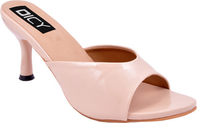 DICY Women Beige Heels