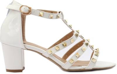 Shuberry Women White Heels