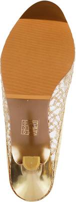 Metro Women 15,Gold Heels