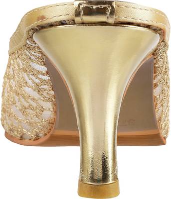 Metro Women 15,Gold Heels