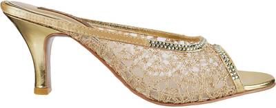 Metro Women 15,Gold Heels