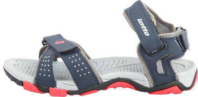 

Lotto Men Grey Red Sports Sandals