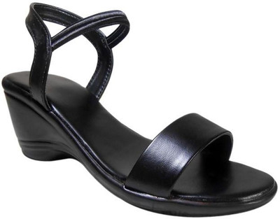 

Lily Women Black Wedges