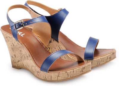 

Nell Women Blue Wedges