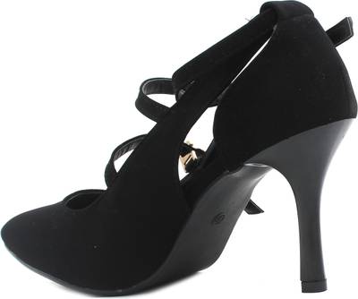 Shuberry Women Black Heels