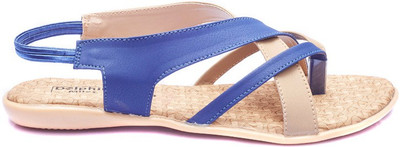 

Dolphin Miles Women Blue Flats