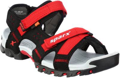 Sparx Men Black Sandals
