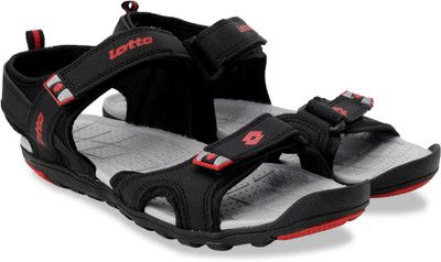 

Lotto Men Grey/Red Sports Sandals